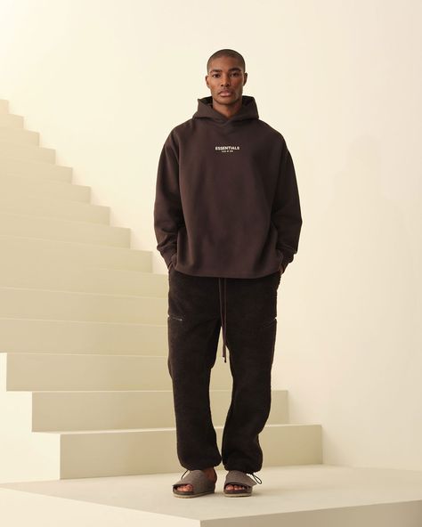 ESSENTIALS SPRING 2022 LOOKBOOK | Fear of God Sport Fashion Man, Athleisure Men, Relaxed Trousers, Velour Pants, Fear Of God Essentials, Running Shorts Women, Tee Shirt Dress, Fear Of God, Tech Fleece