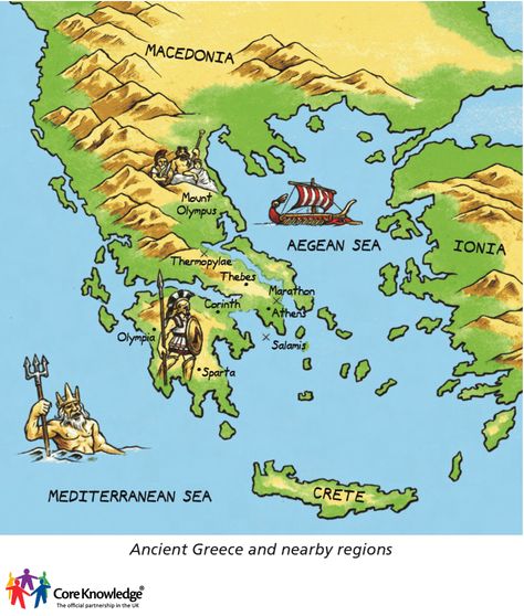 Ancient Greece Display, Ancient Greece Lessons, Ancient Greece For Kids, Greece Mountains, Ancient Greece Map, Ancient Greece Aesthetic, History Printables, Greece Landscape, Greece Map