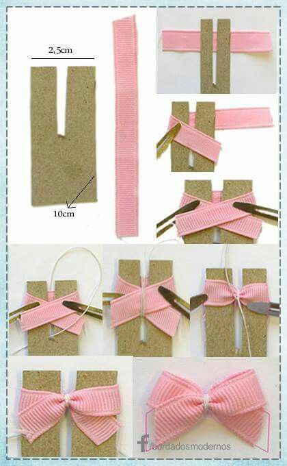 Hair Bow Making Tutorials Easy Diy, Julkransar Diy, Hair Bows Diy Ribbon, Headband Diy, Homemade Bows, Make A Bow, Christmas Hair Accessories, Bows Diy Ribbon, Diy Bows