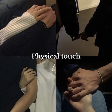 Men Love Language, How To Show Physical Touch Love Language, Hand Difference Couple, Psychical Touch Love Language, Physical Touch Love Language Pictures, Physical Touch Love Language Couple, Touch Love Language Aesthetic, Love Language Touch, Acts Of Service Love Language Aesthetic