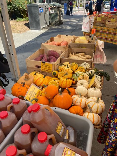 Salem Fall Aesthetic, Southern Fall Aesthetic, Fall Farmers Market Aesthetic, Fall Atheistic, Autumn Farmers Market, Fall Cafe, Fall Farmers Market, Farmers Market Aesthetic, Autumn Market