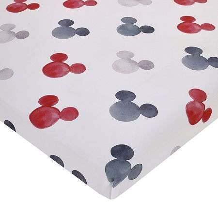 Features: Fitted PocketsCharacter: Mickey MouseRecommended Ages: 0-12 MonthsBed Size: CribMeasurements: 38 Length/Inches, 24 Width/InchesBase Material: 100% PolyesterFabric Description: WovenCare: Tumble Dry, Machine WashIntended Room: BedroomCountry of Origin: Imported Mickey Mouse Nursery, Crib Liners, Baby Boy Cribs, Baby Crib Sheets, Disney Nursery, Mini Crib Sheets, Toddler Mattress, Toddler Rooms, Baby Mouse