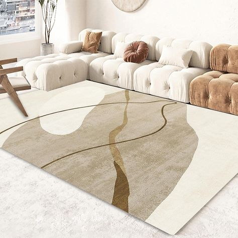 https://amzn.to/3snMXz8 Apartment Rugs, Interior Rug, Apartment Dining Room, Living Room Apartment, Soft Modern, Abstract Area Rug, Low Pile Carpet, Room Apartment, 6x9 Area Rugs