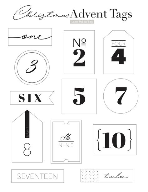 Book Advent Calendar, Printable December Calendar, Lauren Mcbride, Christmas Advent Calendar Diy, Printable Advent Calendar, Calendar Numbers, Advent Calenders, Diy Advent Calendar, Printable Calendar Template