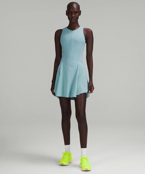 Discover great products at the best prices at Dealmoon. Lululemon Everlux Short-Lined Tennis Tank Dress 6" | Women's Dresses | lululemon. Price:$138.00 at lululemon Tennis Tank Tops, Tank Top Dress, Tennis Ball, Active Women, The Court, Top Dress, Tank Dress, Half Zip, Women's Dresses