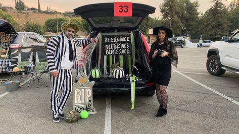 Trunk Or Treat Ideas Beetlejuice, Bettle Juice Trunk Or Treat, Trunk Or Treat For Jeep Wrangler, Trunk Or Treat Ideas For Cars Beetlejuice, Trunk Or Treat Jeep Wrangler, Trunk Or Treat Beetlejuice, Beetle Juice Trunk Or Treat Ideas, Frankenstein Trunk Or Treat, Trunk Or Treat Ideas For Jeep Wrangler