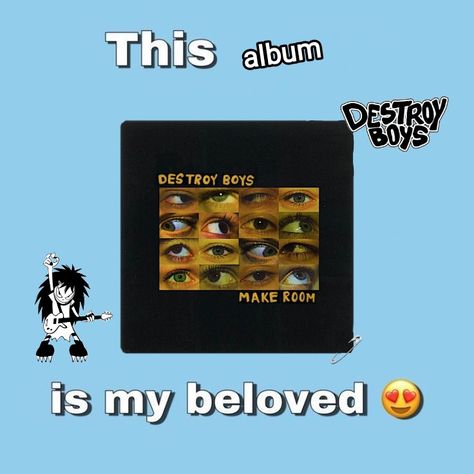 Destroy Boys band Destroy Boys, Baby Grill, Silly Bands, Boy Images, Punk Rock Fashion, Music Album Cover, Mood Songs, Music Heals, A Day In Life