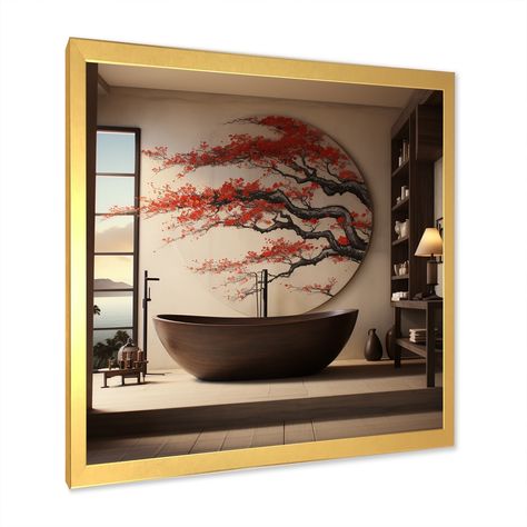 This beautiful "Bathroom Japon Art Ceremony V" Framed Canvas Art is printed using the highest quality fade resistant ink on canvas. Every one of our Humor Wall art is printed on premium quality cotton canvas. Laundry Wall, Laundry Wall Art, Japandi Living, Asian Interior, Acrylic Wall Decor, Living Room Red, Living Room White, Picture Frame Wall, Acrylic Wall Art