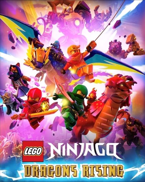 Arin Ninjago, Lego Ninjago Dragons Rising, Lego Kai, Lego Ninjago Nya, Ninjago Dragons Rising, Lego Dragon, Dragons Rising, Ninjago Dragon, Ninjago Lloyd