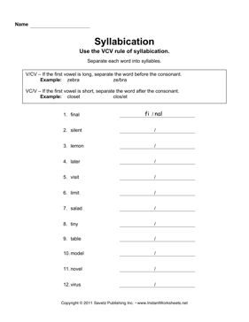 V Cv Pattern In Spelling ,  #CvTemplate #pattern #spelling Vcv Words, Cv Pattern, Multisensory Phonics, Intervention Classroom, Words Worksheet, Phonics Free, Phonics Books, Spelling Patterns, Language Art Activities