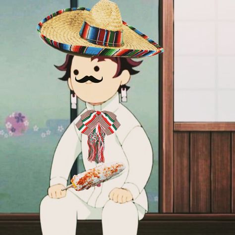 Tanjiro Mexicano Tanjiro Kamado Pfp, Tanjiro Pfp, Anime Mexico, Tanjiro Kamado, Memes Xd, Demon Slayer, Funny Pictures, Funny Memes, Princess Zelda