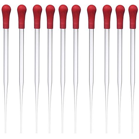 Glass Pipette Dropper with Red Rubber Cap Dropping Pipet Liquid Essential Oil Transfer 10 Pcs: Amazon.ca: Tools & Home Improvement Lab Instruments, Scientific Experiment, Canvas Learning, Pipettes, Big Bottle, Cotton Swab, Environmental Friendly, Carrier Oils, Clean Up