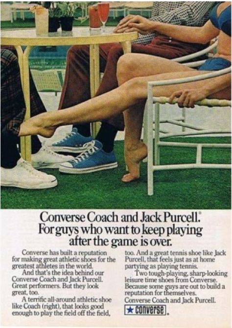 The Converse Jack Purcell Tennis Trainer, Converse Jack Purcell, Tennis Shoes Outfit, Shoes Ads, Vintage Converse, Work Sneakers, Jack Purcell, The Game Is Over, Vintage Sneakers