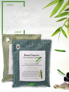 Bamboo Charcoal Package Car Deodorization Carbon Package Bamboo Charcoal Bags, Smell Remover, Odor Absorber, Deodorize Shoes, Charcoal Bags, Fabric Refresher, Pet Odor Eliminator, Moisture Absorber, Home Air Purifier