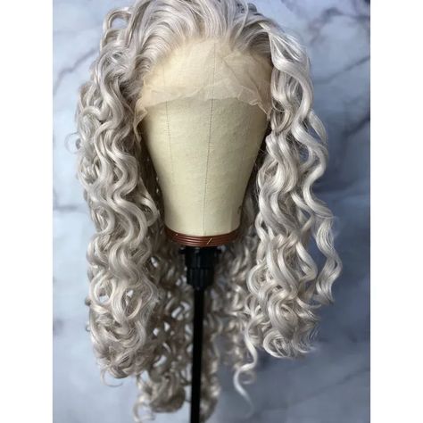 Silver Wig,Curly Wig,Grey Hair Wig,Grey Lace Front Wig,Cosplay Hair Wigs,Wig Silver Gray Human Hair Wigs, Style Long Curly Hair, Long Curly Hair Color, Grey Lace Front Wig, Hair Color Silver, Silver Wig, Curly Hair Color, Gray Wig, Grey Hair Wig