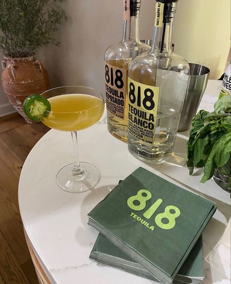 818 Tequila Aesthetic, Tequila Aesthetic, 818 Tequila, 21st Bday Ideas, Reposado Tequila, Dinner Party Themes, Branding Design Packaging, Event Design Inspiration, Tequila Sunrise