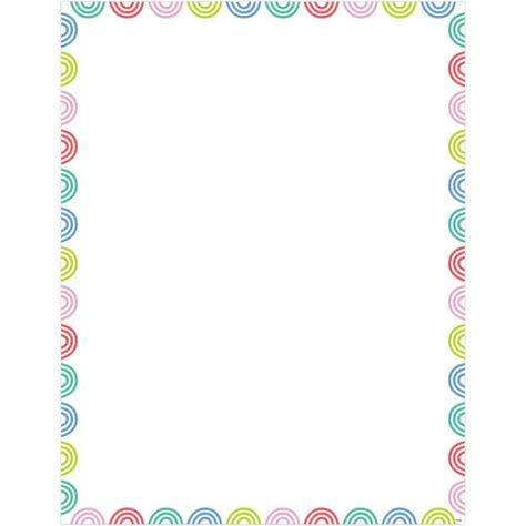 Add in some color wherever you need it with this Rainbow Doodles Blank Chart! Multi-colored rainbows are sprinkled with doodle loops to create a fresh, easy design that can be used anywhere. Perfect for use in any school, home, or office setting. Teacher tip: Use this blank chart to make your own anchor chart! Chart measures 17" x 22". Back of chart includes reproducibles and activity ideas. Rainbow Doodles, Rainbow Border, Shapes Flashcards, Color Bordo, Creative Teaching Press, Doodle Borders, Colorful Borders Design, Bond Paper Design, Note Doodles