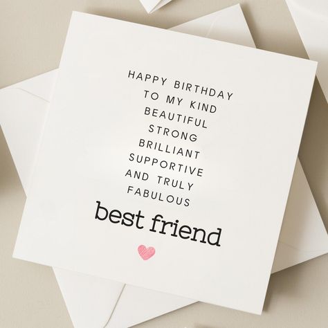 Lana Del Rey, Happy Birthday Messages To Bestie, Friends Happy Birthday Wishes, Birthday Wishes For A Friend Card, Best Friend Cards Ideas, Birthday Quotes To Best Friend, Stuff To Write In A Birthday Card, Quotes On Bestie, To My Best Friend On Her Birthday