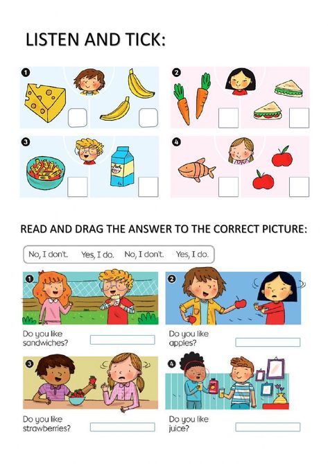 Food online activity for GRADE 1. You can do the exercises online or download the worksheet as pdf. Listening Activities For Kids, English Primary School, Test For Kids, Listening Test, Esl Resources, English Worksheets For Kids, What Do, 1st Grade Worksheets, English Lessons For Kids