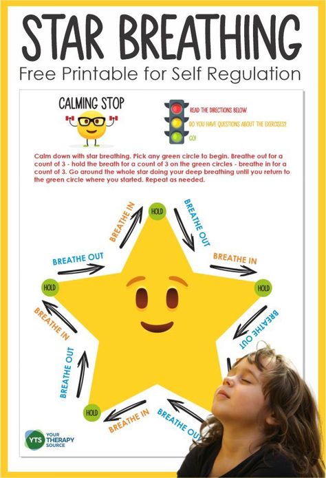 Self Regulation Strategies, Emotions Posters, Conscious Discipline, Calming Techniques, Calm Down Corner, Motor Planning, Pediatric Occupational Therapy, Free Preschool Printables, Star Template