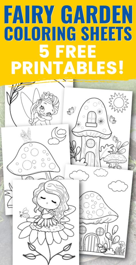 Fairy Activities For Kids, Fairy Party Activities, Fairy Printables Free, Fairy Coloring Pages Free Printable, Fairy Garden Coloring Pages, Fairytale Festival, Free Fairy Coloring Pages, Fairy Activities, Kids Gardening Party