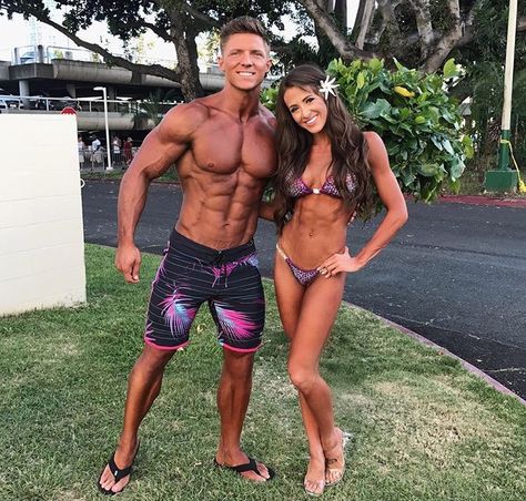 Steve cook and Courtney King Courtney King Fitness, Courtney King, Courtney Love Celebrity Skin Era, Joey King And Joel Courtney, Steve Cook, Male Physique, One Time, Bodybuilding, This Year