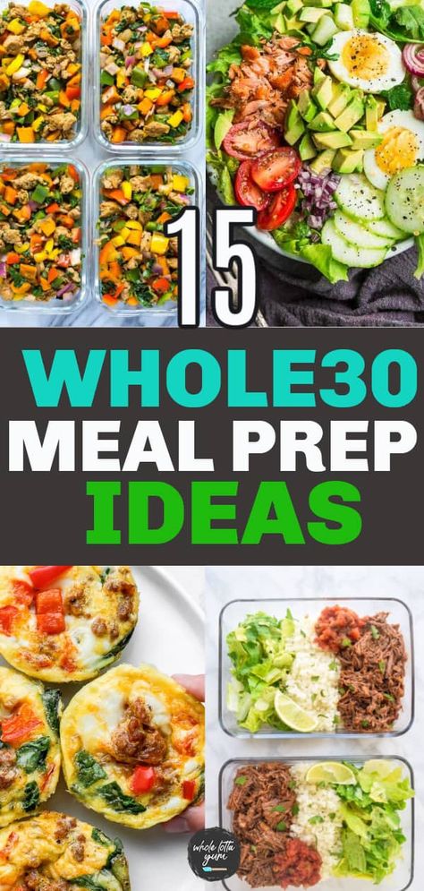 Whole 30 Meal Prep, Whole30 Meal Prep, Whole 30 Lunch, Whole 30 Meal Plan, Easy Whole 30 Recipes, Whole30 Dinners, Whole 30 Breakfast, Whole 30 Diet, Meal Prep Recipes