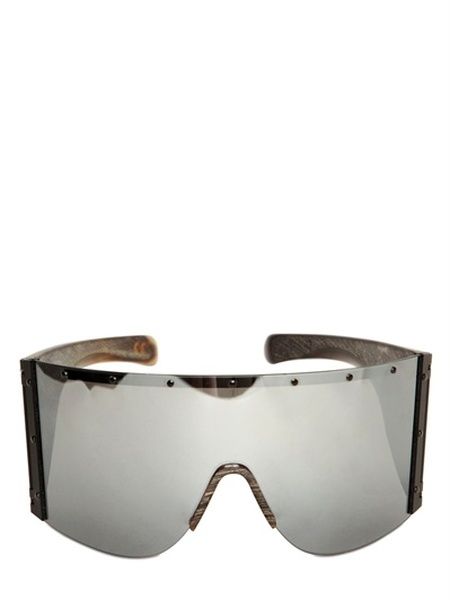 Buffalo Horn Sunglasses x Rick Owens - Lyst Anti Fashion, Luxury Shopping, Oversized Sunglasses, 2016 Fashion, Luxury Shop, Jewelry Bags, Rick Owens, Eyewear Sunglasses, Horn