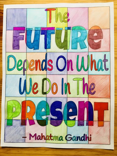 Use this collaborative poster at any time of year! Get your students thinking about how they can impact the future by making the world a little better each day. Have students color their own piece and write about how THEY will make a difference RIGHT NOW. Together We Can Change The World, Mirror Affirmations, Slogan Writing, Students Day, School Theme, A Better Tomorrow, Better Tomorrow, Best Out Of Waste, Create Change