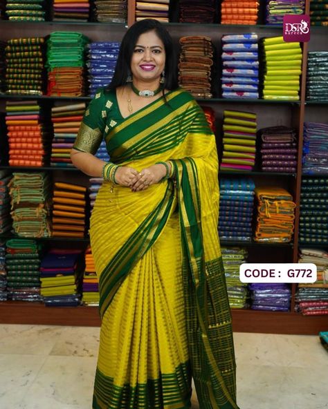 Semi Mysore crepe silk with 2 D borders saree @ 1199+$ Booking Kousalya - 6374441254 Soniya - 9443143352 Shalini - 7305626399 Suji - 7200602017 Website 📲 www.dsrsarees.com Android App 📲 https://play.google.com/store/apps/details? id=com.dsrapp.dsrsarees IOS App 📲 https://apps.apple.com/app/dsr-sarees/id6504281793 —————————————————— Join our WhatsApp Channel to receive exclusive updates on new arrivals and offers, https://whatsapp.com/channel/0029VaFMxcZ89iniEF8WcZ2U —————————————————— 🏤OUR ... Mysore Silk Saree Blouse Designs, Mysore Silk Saree, Mysore Silk, Crepe Saree, Silk Saree Blouse Designs, Silk Saree Blouse, Saree Trends, Blouse Work, Mysore