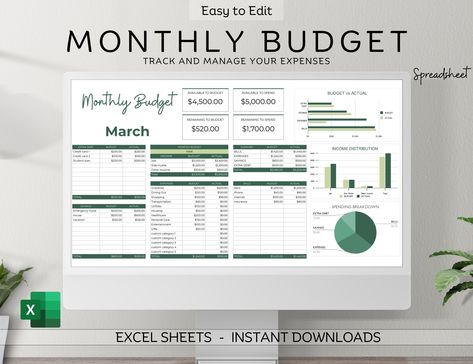 Monthly Budget Spreadsheet for Excel, Paycheck Budget, Excel Template, Savings Tracker, Budget Tracker, Expense Tracker, Financial Planner - Etsy 2024freedigitalplanner #plannertoorganize #digitalplanners #yearlyplanner🌻. Monthly Budget Excel, Financial Budget Planner, Excel Budget Spreadsheet, Budget Spreadsheet Template, Excel Spreadsheets Templates, Weekly Budget Planner, Monthly Budget Spreadsheet, Excel Budget Template, Excel Budget