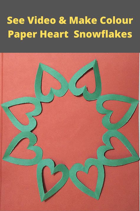 Easy Colour Heart DIY Paper Snowflakes | Heart Snowflakes Design | Easy Creative Concepts.
You can also design it easily so see this video make for your home decor. Diy Paper Snowflakes, Snowflakes Diy, Heart Snowflake, Paper Snowflake Patterns, Snowflakes Design, Paper Snowflakes Diy, Snow Flakes Diy, Heart Diy, Party Crafts