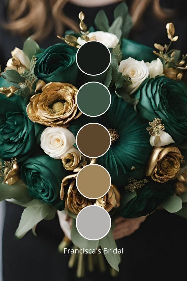 Color Schemes Fall, Wedding Color Schemes Green, Fall Wedding Color Ideas, Wedding Theme Color Schemes, Beautiful Fall Wedding, Wedding Color Pallet, Wedding Color Ideas, Green Wedding Colors, Winter Wedding Colors