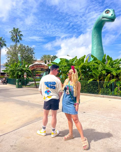 When your hubby gets the memo to dress Disney! 🥹 Anyone else’s partner love dressing for Disney too? . This top is awesome and the matching yellow on Rory’s trainers and his blue magic band (not sure you can peek it) just makes this outfit! 😍 . . #disneycouple #disneyoutfit #mensdisneyoutfit #hollywoodstudios Men’s Disney Outfit, Disney Outfits Men, Disney 2025, Blue Magic, Magic Bands, Disney Couples, Disney Men, Disney Dresses, Disney Vacation