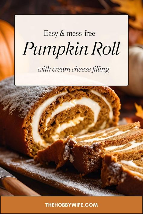 pumpkin roll with cream cheese filling Easy Pumpkin Rolls With Cream Cheese, Pumpkin Roll With Cream Cheese Filling, Easy Pumpkin Roll, Pumpkin Jelly, Roll With Cream Cheese Filling, Pumpkin Cream Cheese Roll, Pumpkin Roll Recipe Easy, Pumpkin Rolls, Pumpkin Roll Cake