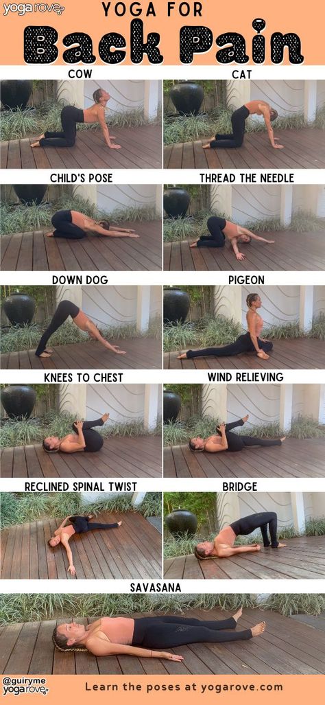 Yoga Poses For Back Pain, 10 Minute Yoga, Yoga Poses For Back, Bolesti Chrbta, Yoga Routine For Beginners, Ashtanga Vinyasa Yoga, Lower Back Pain Exercises, Latihan Kardio, Latihan Yoga