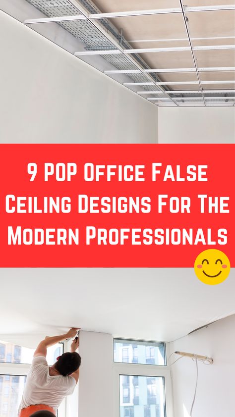 9 POP Office False Ceiling Designs For The Modern Professionals False Ceiling Design For Office, Office Pop Ceiling Design, Office False Ceiling Design, Office False Ceiling, Modern Offices, False Ceiling Designs, Pop Ceiling, Pop Ceiling Design, Ceiling Design Modern