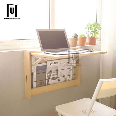 Wall Mounted Dining Table, Desk For Office, Wall Mounted Folding Table, Dining Table Small, Mounted Desk, Fold Down Desk, Desk Small, Wall Mounted Table, Foldable Desk