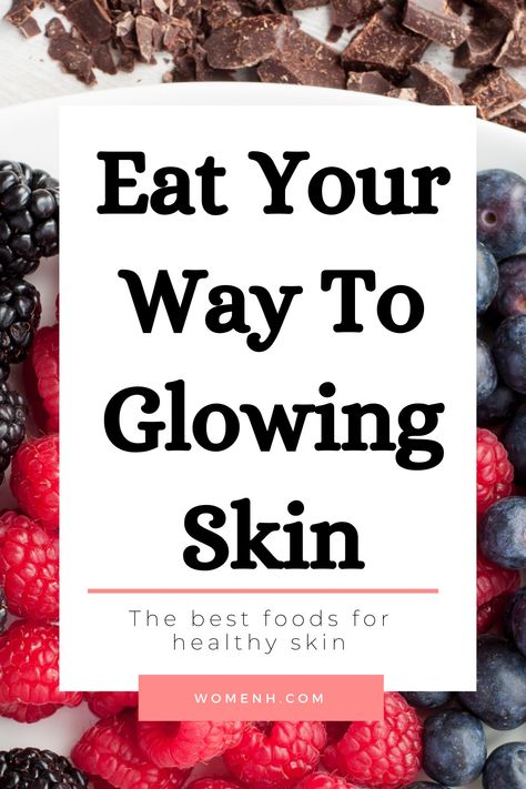 Cystic Acne Remedies, Food For Glowing Skin, Foods For Healthy Skin, Natural Acne Remedies, February Nails, Anti Aging Food, Vitamins For Skin, Skin Care Steps, Skin Care Cream