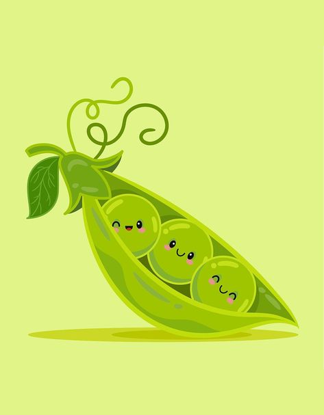 Peas in a Pod Cartoon Illustration Peapod Drawing, Peas In A Pod Illustration, Pea Pod Illustration, 3 Peas In A Pod Tattoo, 3 Peas In A Pod Drawing, Peas Drawings, Peas In A Pod Drawing, Peapod Tattoo, Beanstalk Illustration