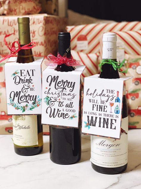 Christmas wine bottle crafts diy