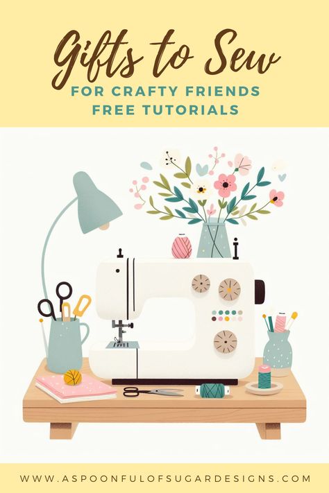 Are you looking for some easy and affordable gift ideas for your crafty friends? Do you want to show off your sewing skills and make something unique and thoughtful? If so, you’re in luck! In this blog post, I will share with you 12 free sewing tutorials that make ideal gifts for sewists. Whether you’re making gifts for a birthday, a holiday, or a sewing swap, you’ll find something here that suits your style and budget. Sewing Gifts For Teenage Girls, Sewing Projects For Gifts For Women, Wedding Sewing Projects, Diy Gifts For Quilters, Gifts To Sew For Friends, Diy Birthday Gifts For Sister, Quick Birthday Gifts, Gifts To Sew, Free Sewing Tutorials