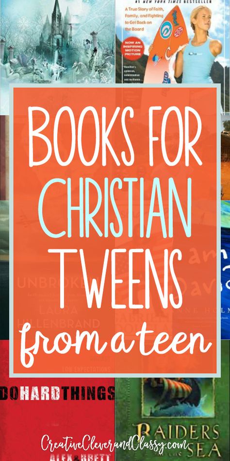 Middle School Books, Grow In Faith, Inspiring Books, Homeschool Books, Living Books, Books For Boys, School Reading, Chapter Books, Books For Teens