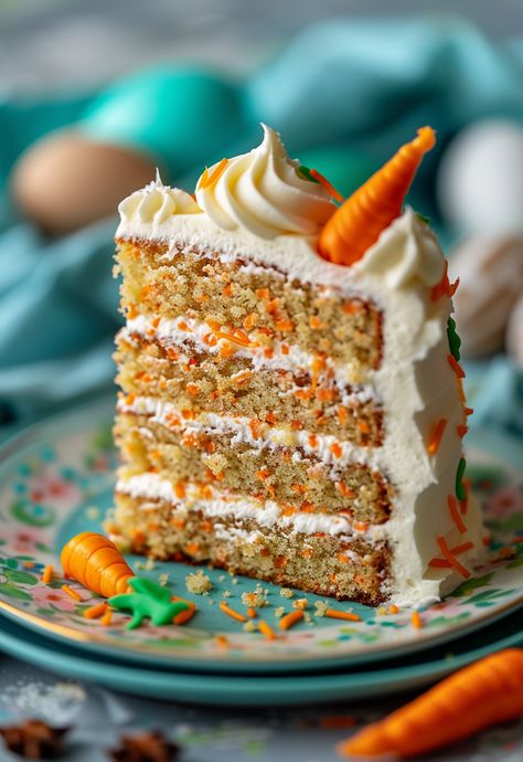 Learn How to Cook Carrot Cake Recipe For Free | Recipes You'll Love, Made Easy! Pecan Carrot Cake, Perfect Carrot Cake, Cake With Pecans, Spiced Carrot Cake, Trendy Recipes, Thanksgiving Lunch, Unfrosted Cake, Creamy Frosting, Carrot Spice Cake