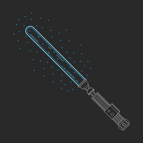 Obi Wan Kenobi Tattoo, Kenobi Tattoo, Obi Wan Kenobi Lightsaber, Lightsaber Tattoo, Star Wars Tattoo, Obi Wan Kenobi, Obi Wan, Lightsaber, Tattoo Ideas