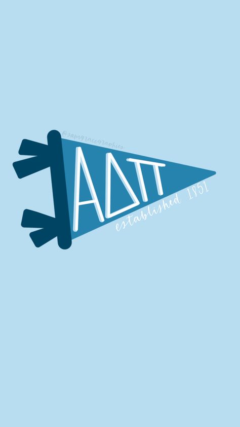 Adpi Aesthetic Wallpaper, Greek Lockscreen, Adpi Wall Art, Wlfeo Graphic, We Live For Each Other Adpi, Gamma Phi Beta Painting, Adpi Painting Canvases, Blue Sorority Canvas, Alpha Delta Pi Graphics