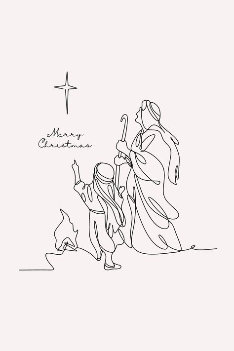 Luke 2 11 Christmas, Luke 2:11, Christ Is Born Christmas, Christmas Line Art, Church Merch, Christ Is Born, City Of David, Luke 2 11, Teaching Drawing