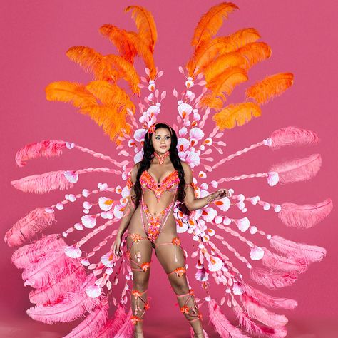 Azalea 🌺 by Jenerlee for @blisscarnivaltt This costume was fire 🔥 and certainly captured the essence of Spring and the Azalea flower 🌸. Band launch model: @happilyjuju 🎥: @carnivalglamhub Book your Trinidad Carnival 2025 makeup, hair and photoshoot package now. The best time slots are going fast 💨 Tap the link in our bio and Act fast! #trinidadcarnival2025 #trinidadbandlaunch #blisscarnival #blisslaunch #carnivalglamhub #carnivalmakeup #carnivalmakeupartist Flower Carnival Costume, Trinidad Carnival Outfits, Trinidad Carnival Costumes, Caribbean Carnival Costumes, Bluey Cartoon, Fire Costume, Wonderland Clothes, Carnival Dancers, Carnival Celebration