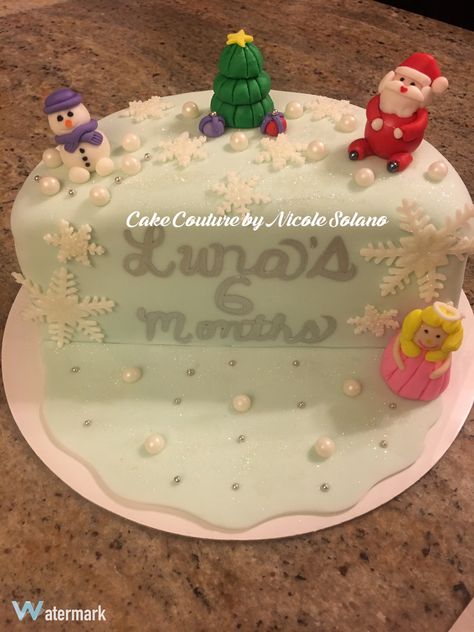 Half cake Christmas themed for half birthday Half Birthday Christmas Theme, Christmas Half Birthday, Birthday Cake Christmas, Half Cake, Happy Half Birthday, Half Christmas, Half Birthday Cakes, 12th Birthday Cake, Butterfly Birthday Cakes