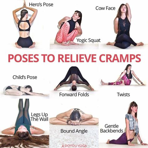 Cramp Remedies, Hata Yoga, Period Yoga, Dolphin Pose, Menstrual Cramp Relief, Period Pain Relief, Cow Pose, Cramps Relief, Period Cramps